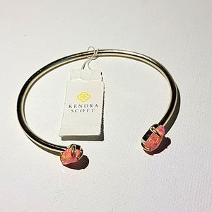 Kendra scott pink stone bracelet